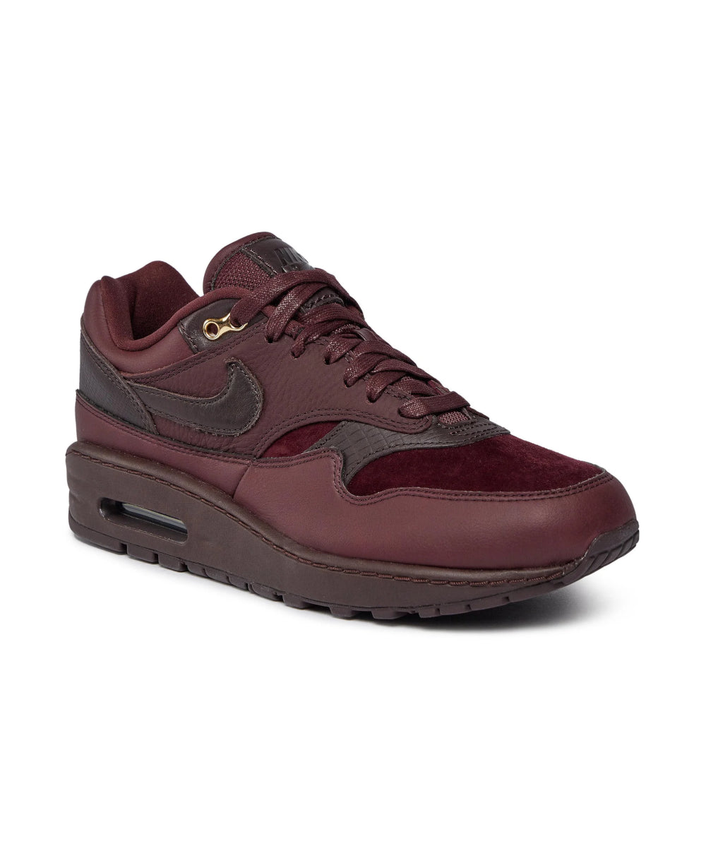 NIKE Air Max 1'87 Burgundy Crush moteriški kedai