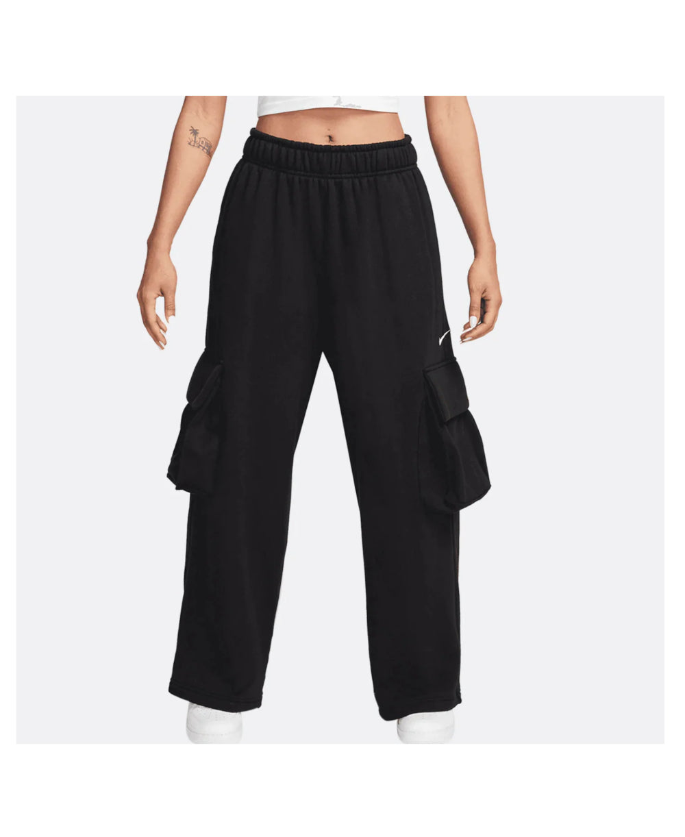 NIKE Sportswear Low-Rise Oversized moteriškos sportinės kelnės